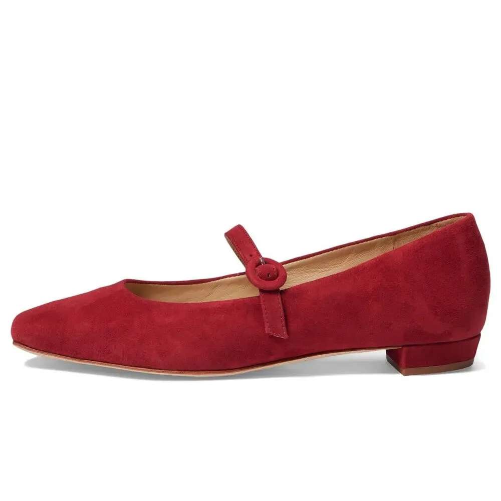 BERNARDO GABRIELA - SANDALS FOR WOMEN -LEATHER LININGA DARK RED 8.5 M
